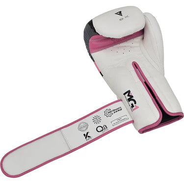 Guantes Boxeo RDX Blanco Rosado - BGR-F7P