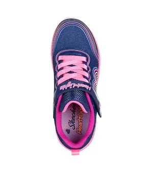 Tenis niña Skechers Heart Lights 302689N-NVMT