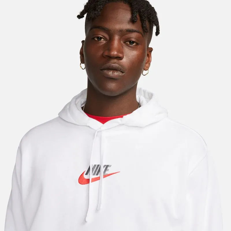 Hoodie NIKE Hombre Blanco - FB7788-100