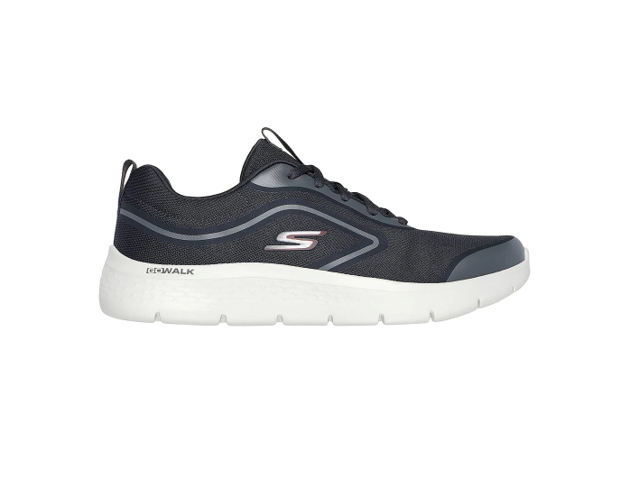 Tenis SKECHERS Hombre Go Walk Flex Afternoon Gris Oscuro - 216508-CCRD