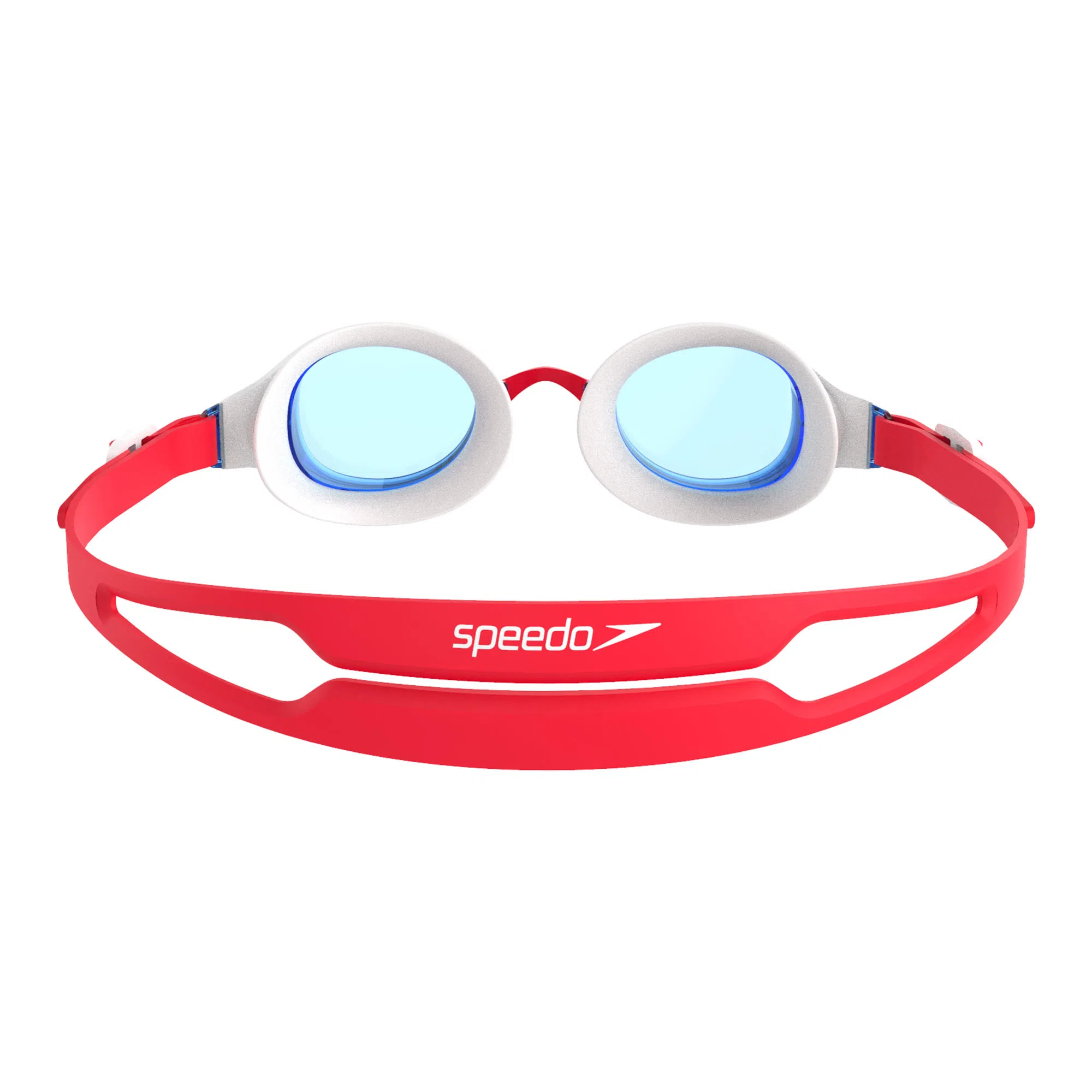 Gafas Speedo Hydropure Blanca Azul Rojo 6-14 Años - 8-126723083