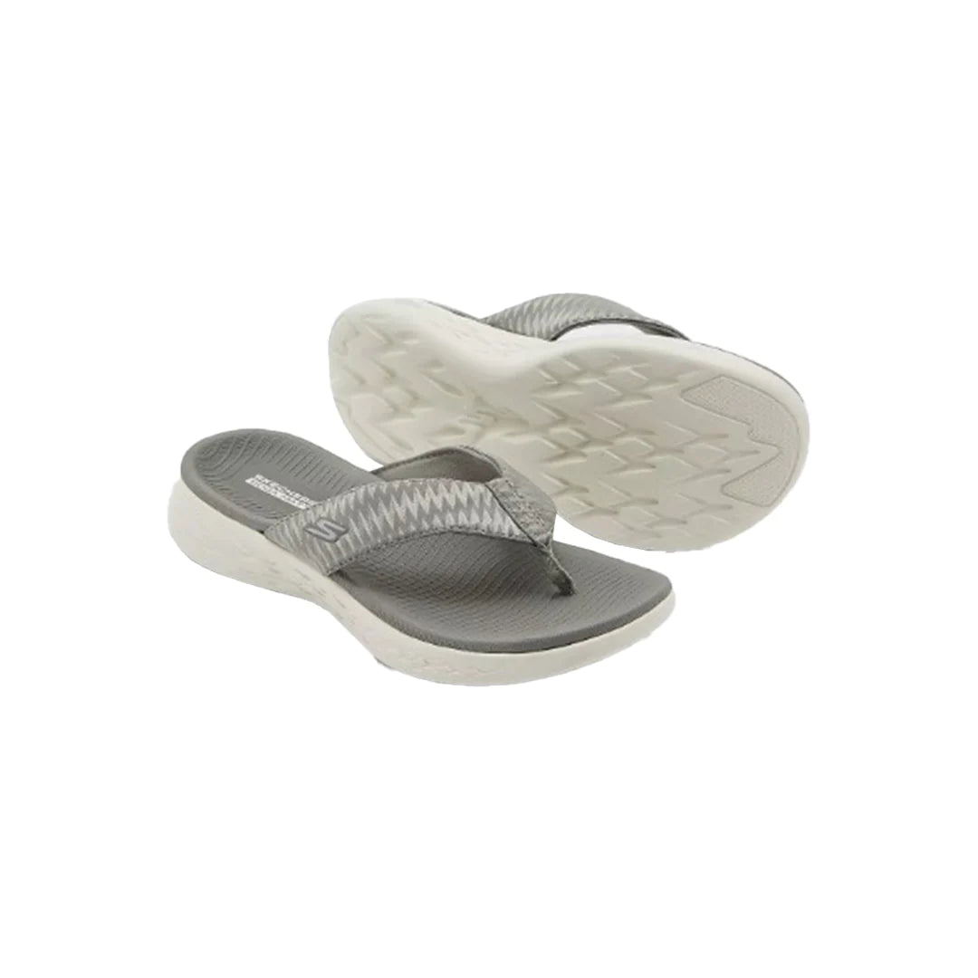 Chanclas  Dama Skechers On-The-Go 600 Favorite Gris - 140701-GRY