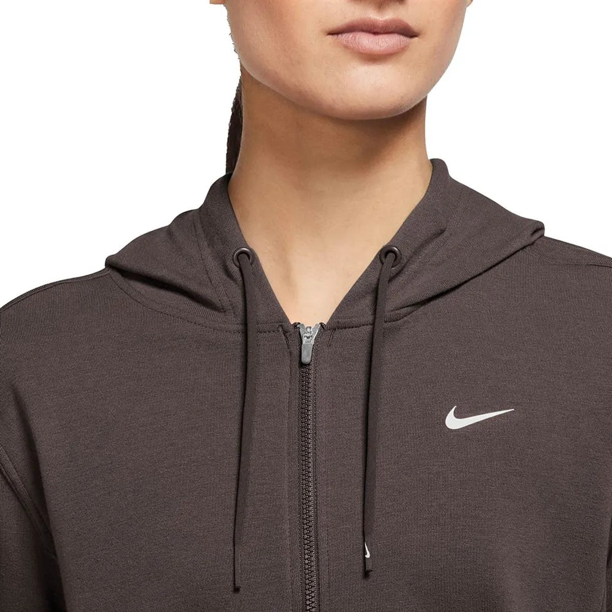 Chaqueta NIKE Dama Algodón Cafe - FB5198-237