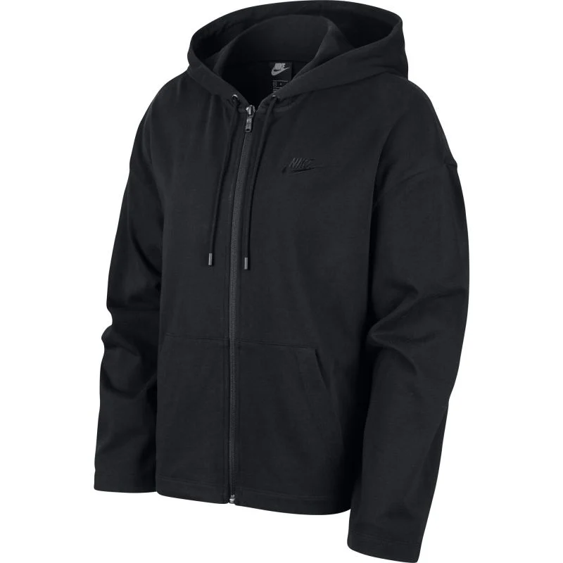 Hoodye Nike Dama Negro Algodón New- CJ3752-010