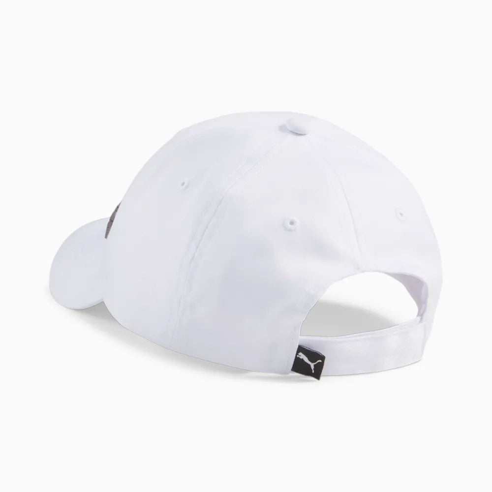 Gorra PUMA Unisex logo Metal Blanca - 025018-03