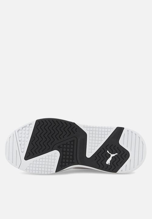 Tenis PUMA Hombre X-ray2 Square Signature Blanco Negro - 383825-01