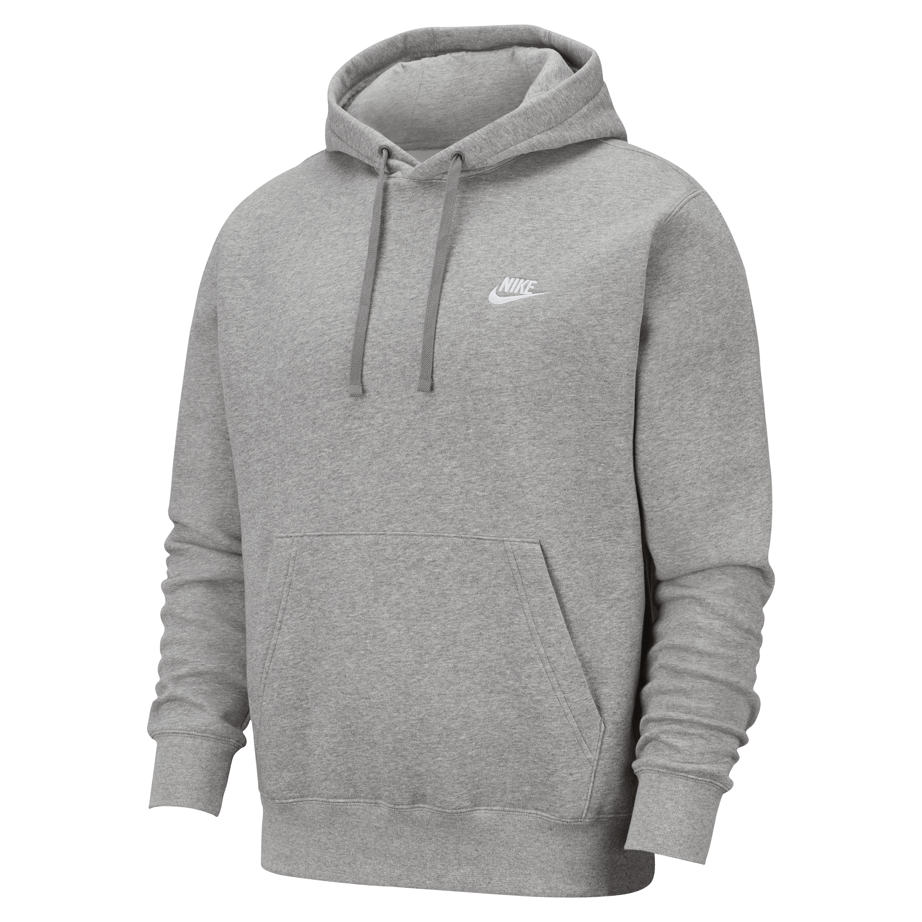 Hoodye Nike Hombre Cerrado Gris - BV2654-063