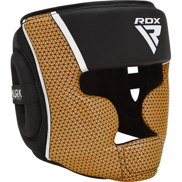 Cabecero De Boxeo RDX Negro Dorado - HGR-T17BGL
