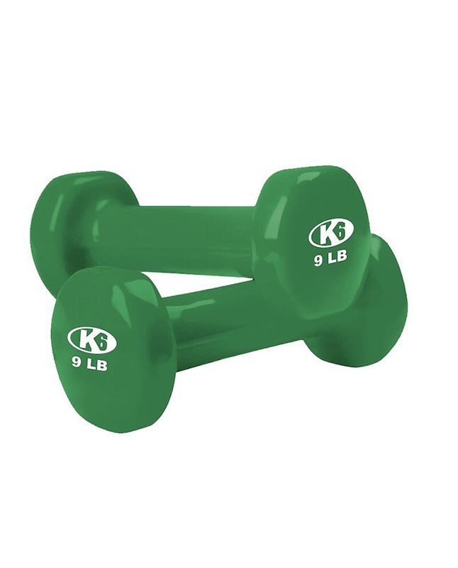 Mancuerna K6 Verde 9 Libras  - 66825-9LIBRAS