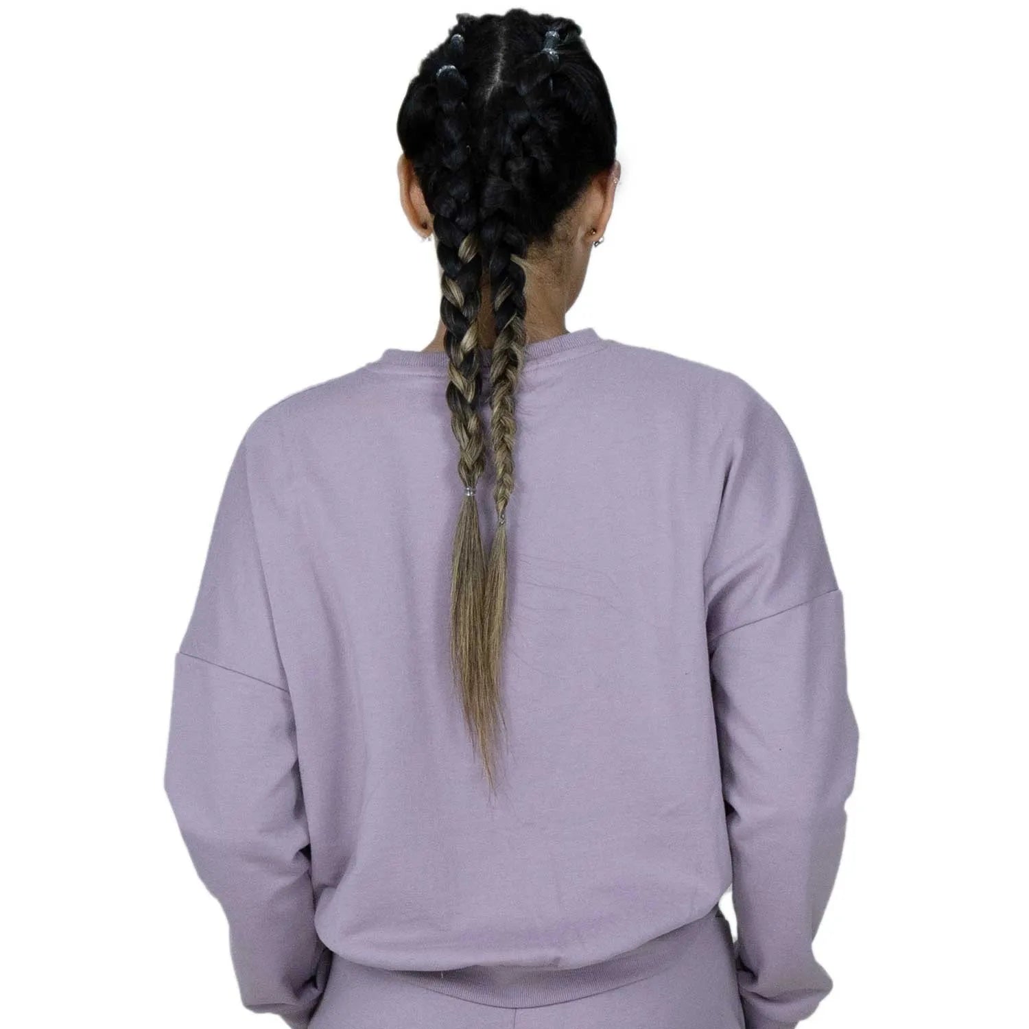 HOODIE EVERLAST ALGODÓN MORADO ROSA DAMA  EV64NAL409