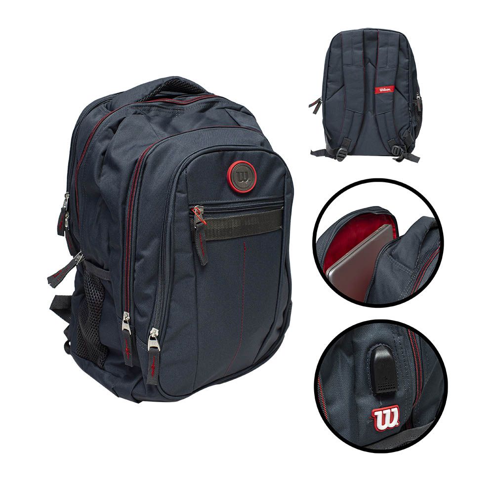 Morral WILSON  Gris Oscuro Ejecutivo - 65.010608DG