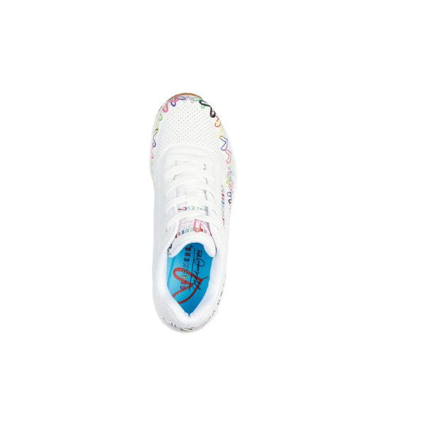 Tenis SKECHERS Dama Uno Love All Around Blanco Colores - 177917-WMLT