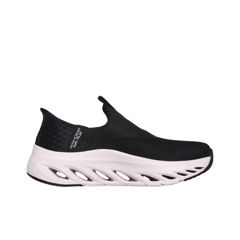 Tenis SKECHERS Dama Arch Fit Glide Step Negro Blanco - 150190-BLK
