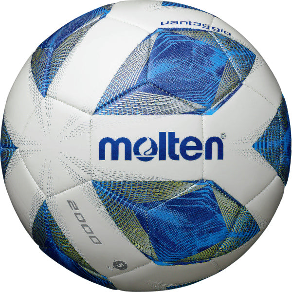 Balón Futbol MOLTEN Azul Blanco #5 VANTAG GIO - F5A2000 AZUL BLANCO