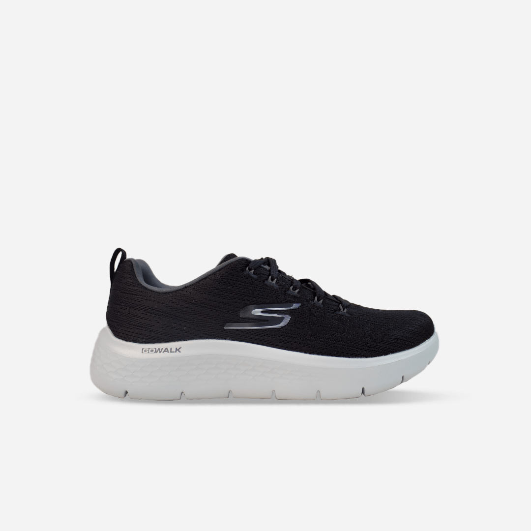 Tenis Hombre Skechers Go Walk Flex Negro Gris - 216481-BKGY