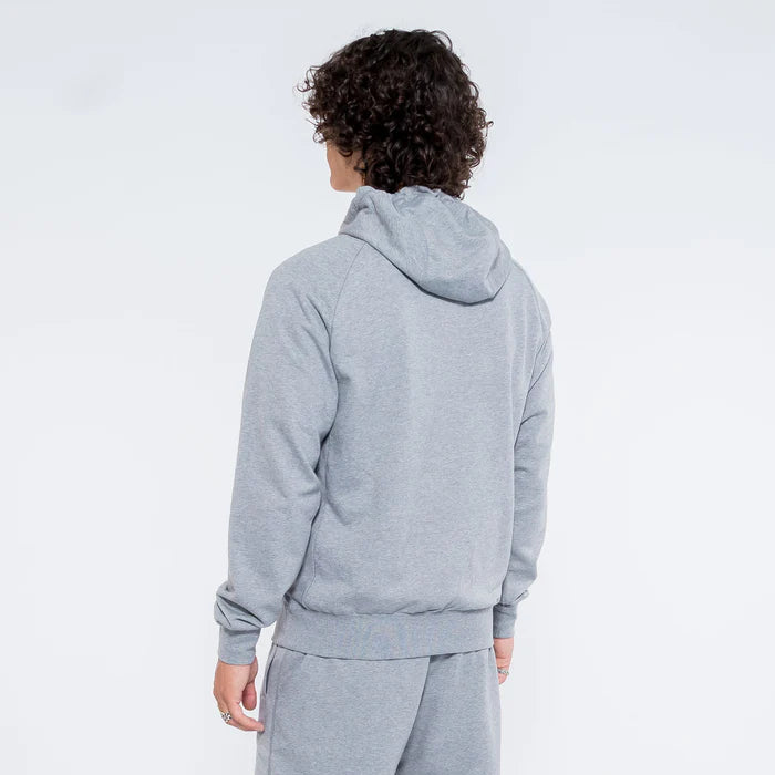 Hoodye Nike Hombre Jordan Gris Algodón Cerrado - DQ7327-091