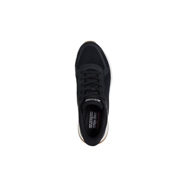 Tenis SKECHERS Hombre Bobs Squad 4 Negro Blanco - 118423-BLK