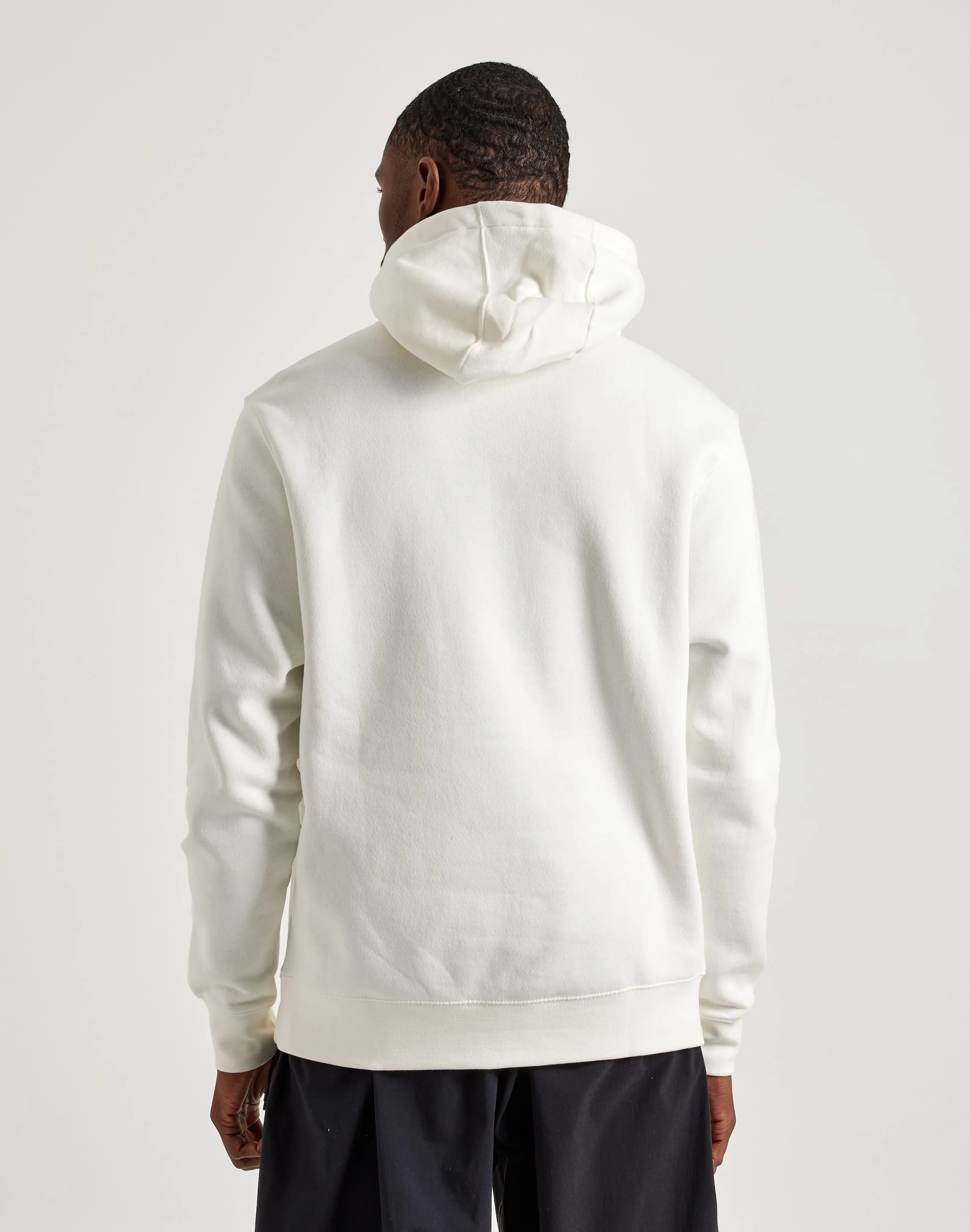 Hoddie Nike Hombre Blanco Cerrado Algodon - BV2654-134