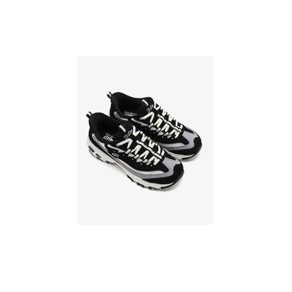 Tenis SKECHERS Dama Dlite Smooth Nostalgia Negra - 150537-BKNT