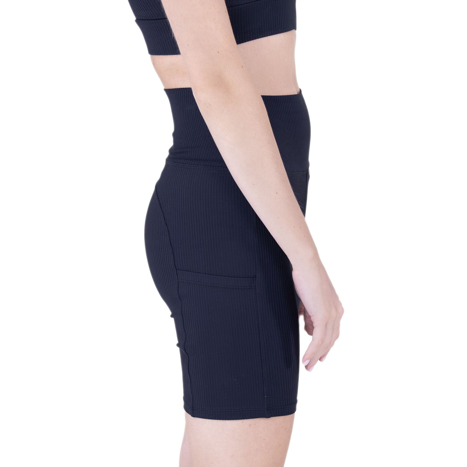 Licra EVERLAST Dama Corta Azul Training - EV54RAL571