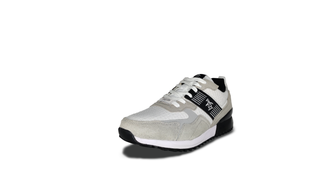 Tenis PENGUIN Hombre Bank Blanco Negro - 06-160265-3