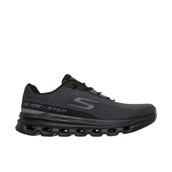 TENIS GO RUN GLIDE STEP ARCH FIT NEGRO GRIS HOMBRE  - 221121-BKCC