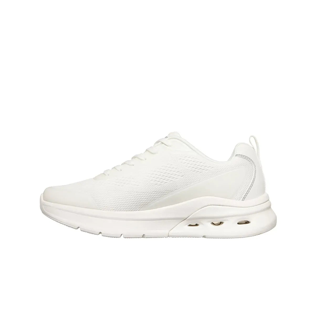 TENIS SKECHERS BOBS ARC WAVES 2.0 CLASS RANK TODO BLANCO HOMBRE - 118340-WHT