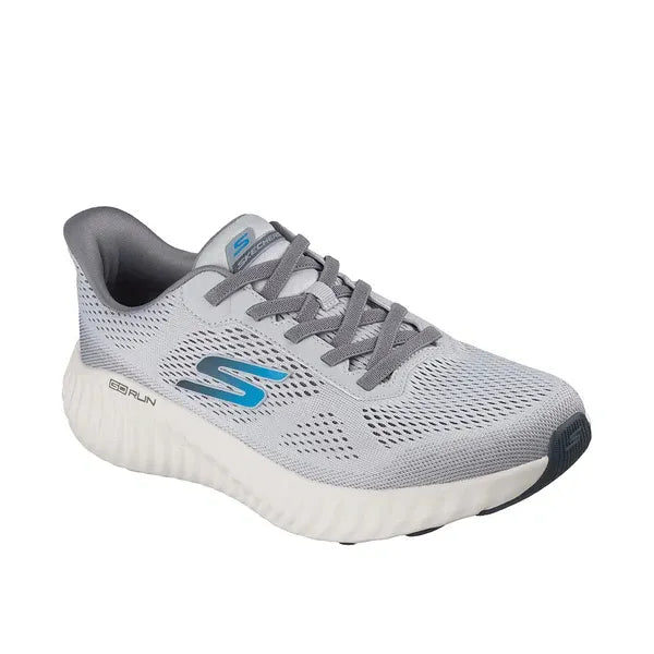 TENIS SKECHERS GO RUN NOW SPECTA GRIS AZUL HOMBRE - 220397-GRY