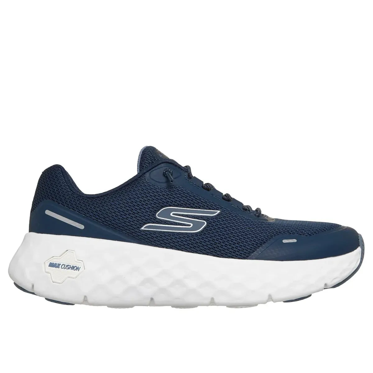 TENIS GO WALK MAX CUSHIONING FLEX AZUL BLANCO MUJER   - 126030-NVW