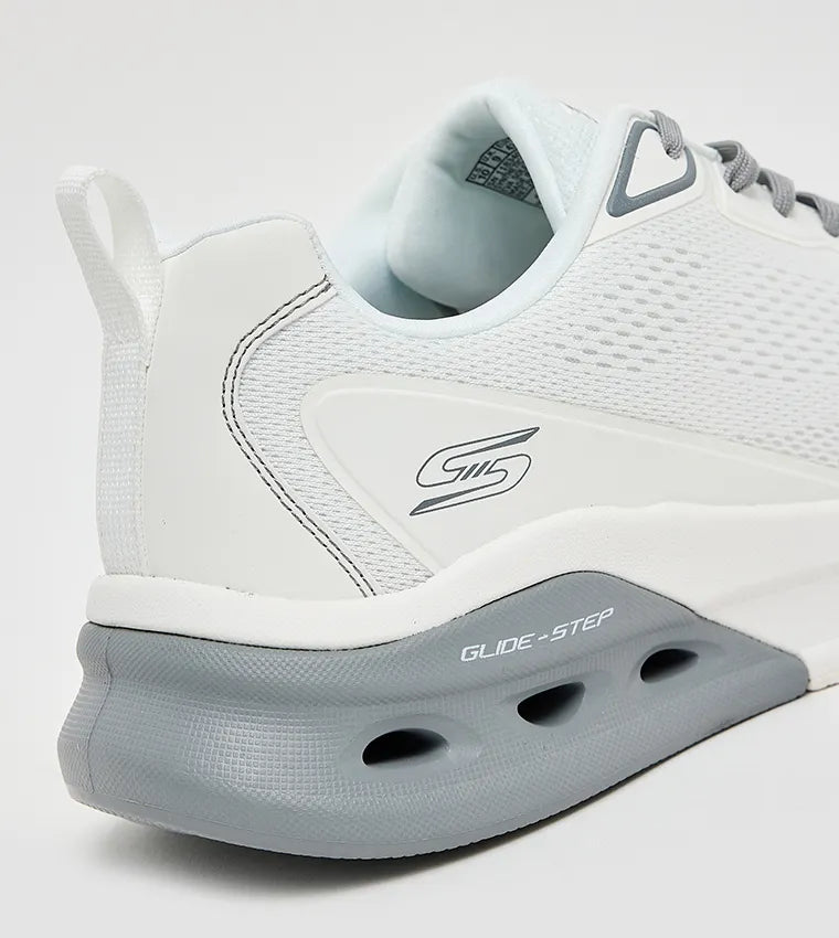 TENIS SKECHERS BOBS ARC WAVES 2.0 CLASS RANK TODO BLANCO HOMBRE - 118340-WHT