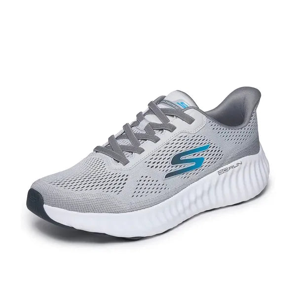 TENIS SKECHERS GO RUN NOW SPECTA GRIS AZUL HOMBRE - 220397-GRY