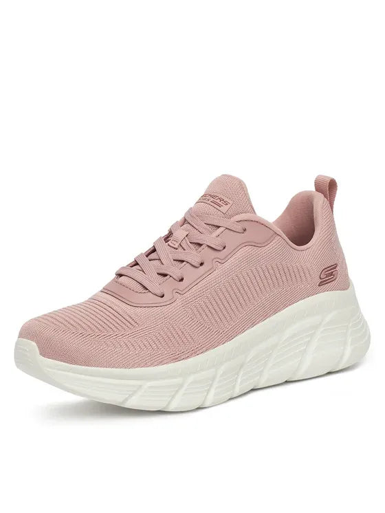 TENIS BOBS B FLEX FLYNG HI BLUSH MUJER - 117385-BLSH