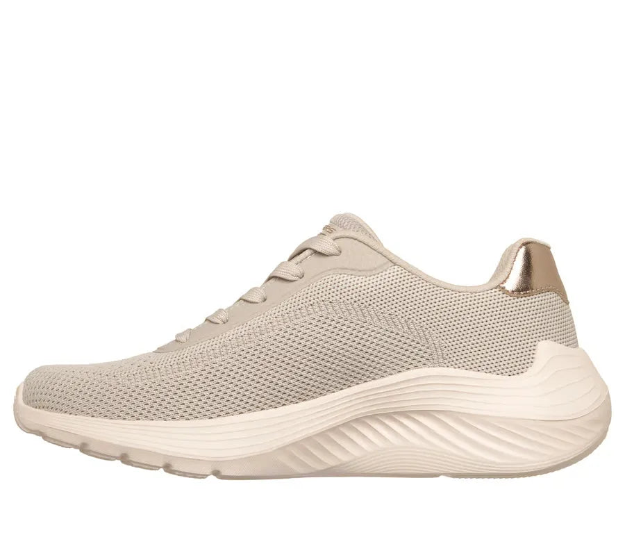 TENIS BOBS SQUAD WAVES CURRENT LOOK BLANCO OSCURO MUJER - 117679-OFWT