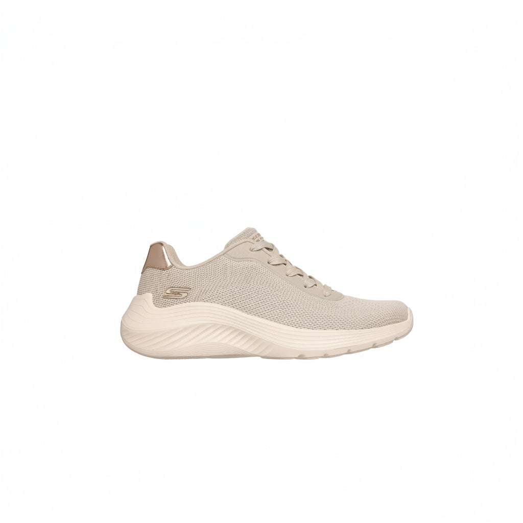 TENIS BOBS SQUAD WAVES CURRENT LOOK BLANCO OSCURO MUJER - 117679-OFWT
