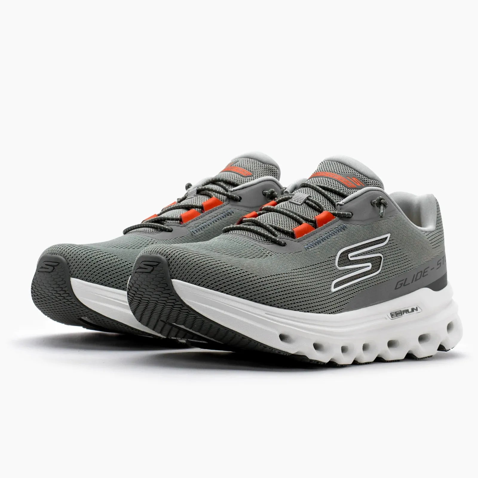 TENIS SKECHERS GO RUN GLIDE STEP ARCH FIT CASION BLANCO NEGRO HOMBRE - 221121-WBK