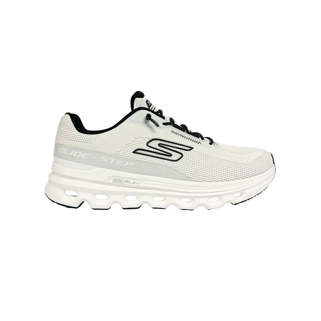 TENIS GO RUN GLIDE STEP ARCH FIT CASION BLANCO NEGRO HOMBRE - 221121-WBK
