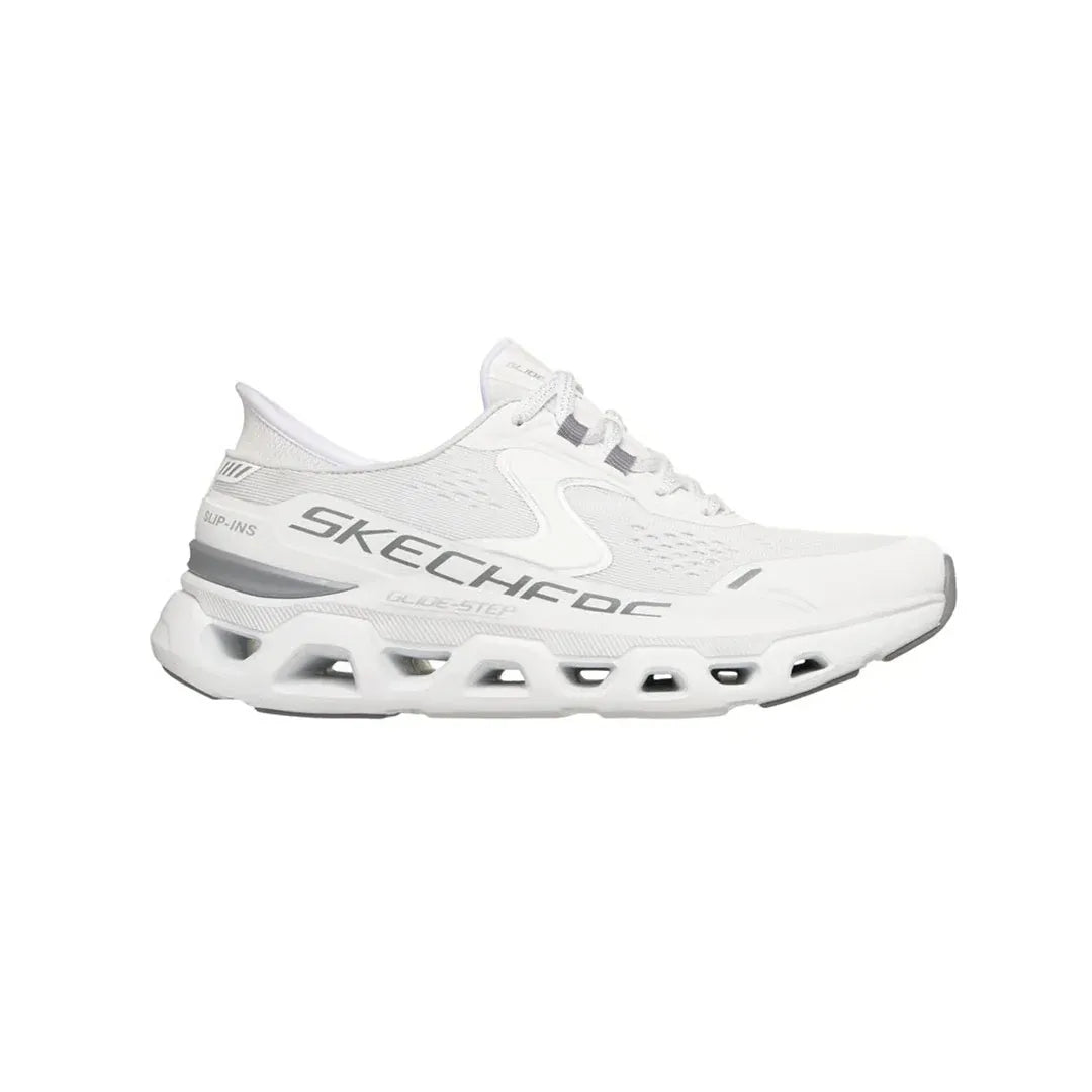 TENIS SKECHERS GLIDE STEP ALTUS TODO BLANCO MUJER - 150510-WHT