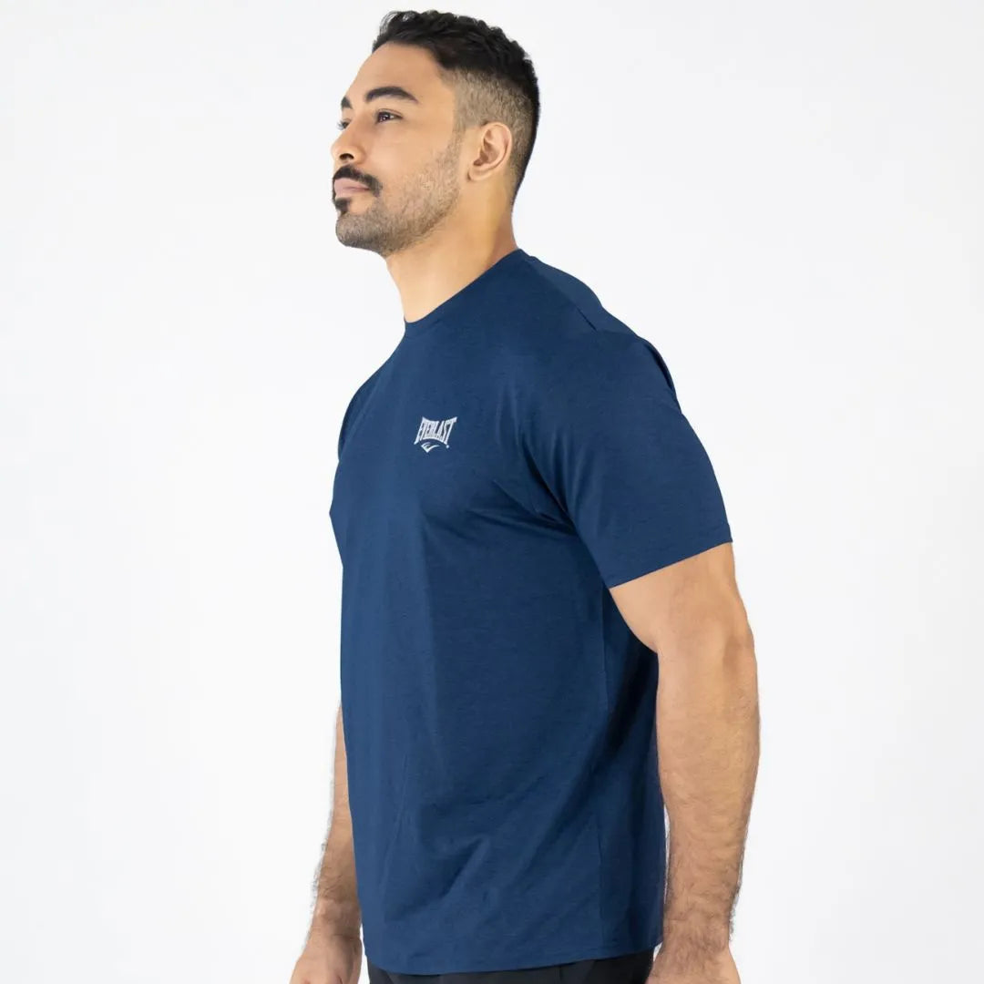 CAMISETA EVERLAST CUELLO REDONDO ENTRENAMIENTO AZUL HOMBRE EV70XAM003 AZUL