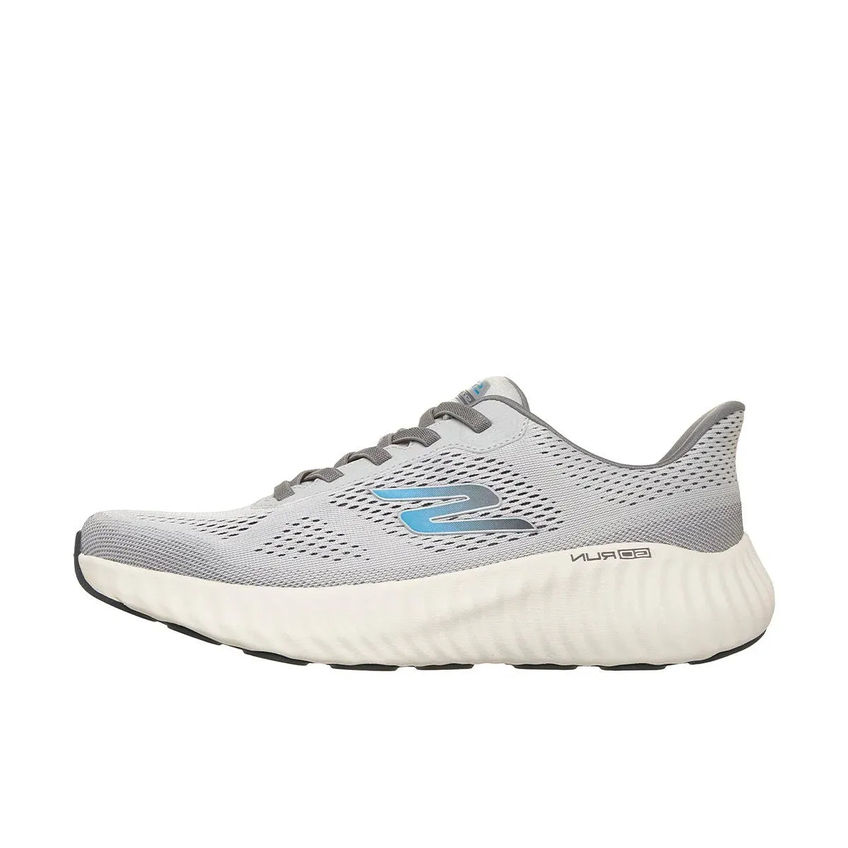 TENIS SKECHERS GO RUN NOW SPECTA GRIS AZUL HOMBRE - 220397-GRY