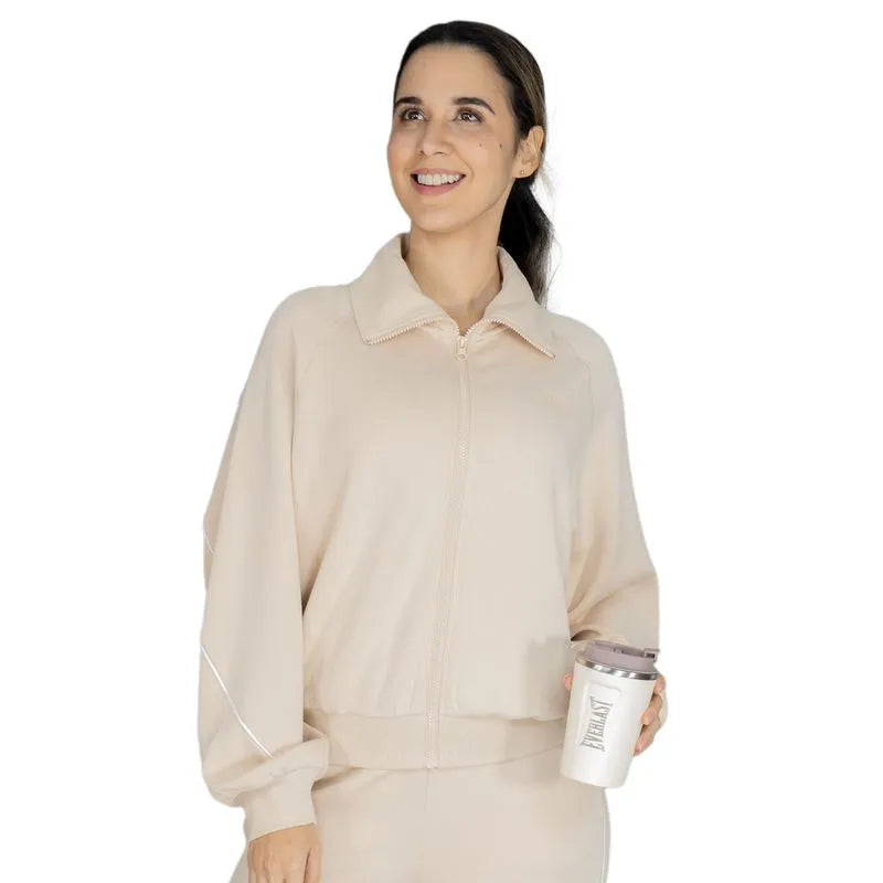 CHAQUETA EVERLAST MUJER JETSET KHAKI  DEPORTIVA - EV66XAL755 KHAKI