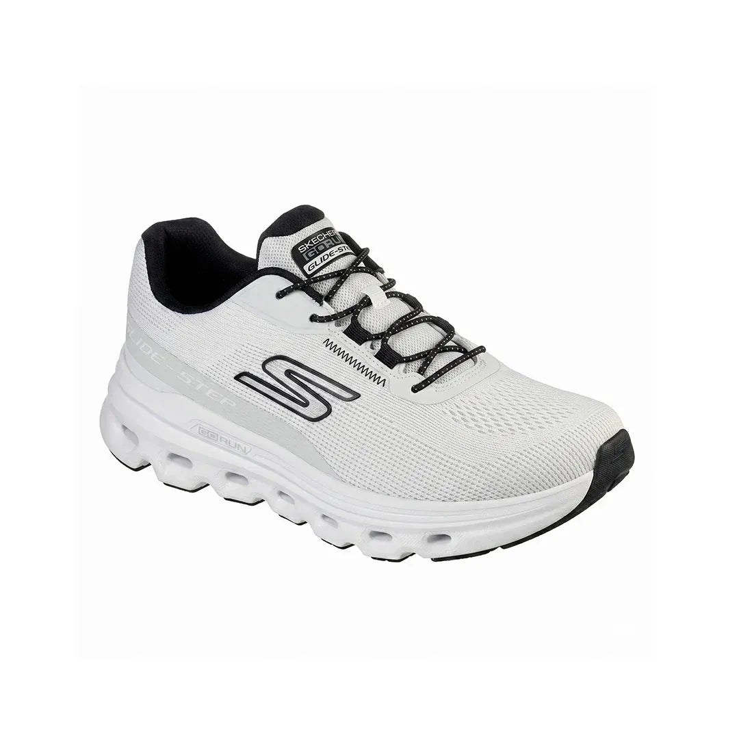 TENIS GO RUN GLIDE STEP ARCH FIT CASION BLANCO NEGRO HOMBRE - 221121-WBK