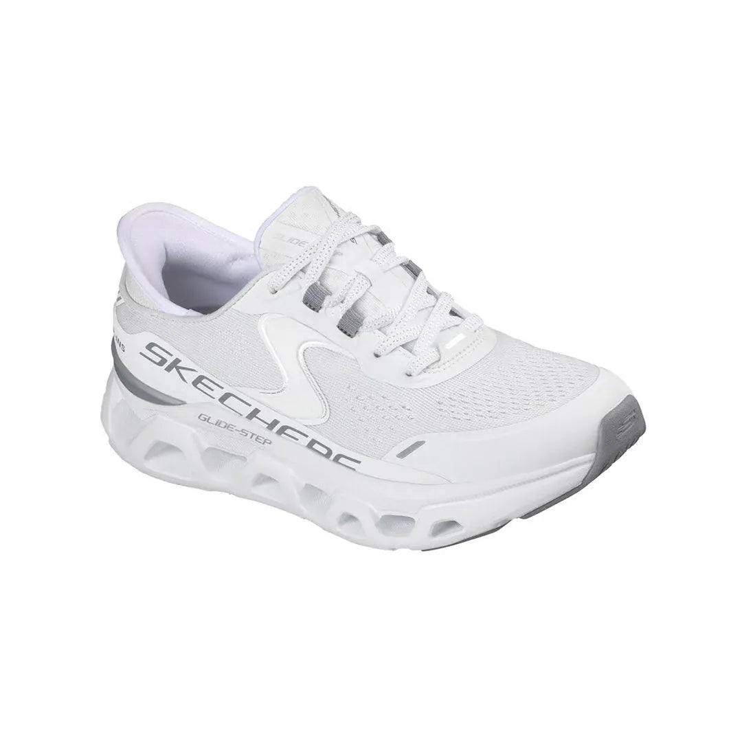 TENIS SKECHERS GLIDE STEP ALTUS TODO BLANCO MUJER - 150510-WHT