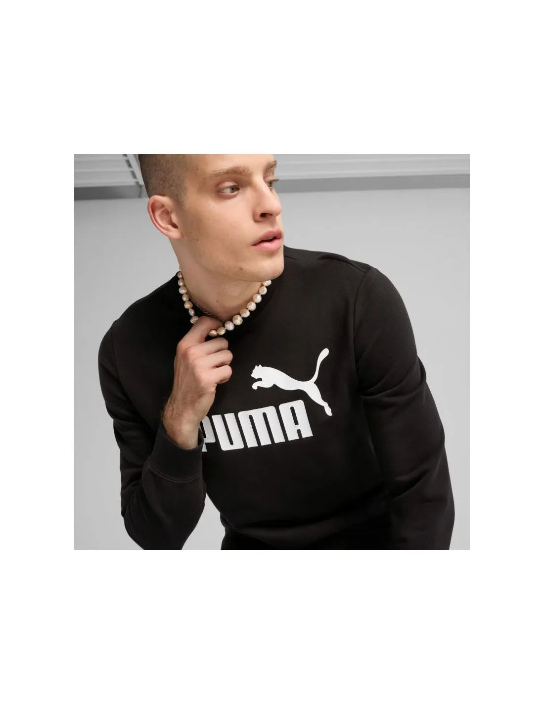 SACO CUELLO REDONDO NEGRO HOMBRE - 682560-01