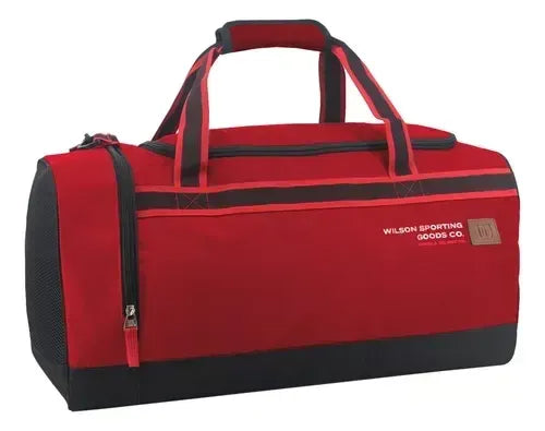 Maleta WILSON Gym Roja Negra Unisex - 65.GB001R