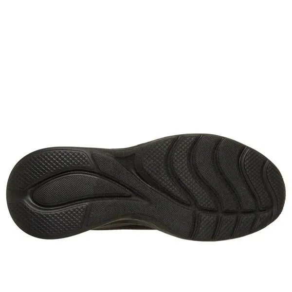 TENIS SKECHERS BOBS SQUAD WAVES CURRENT LOOK TODO NEGRO MUJER - 117679-BBK