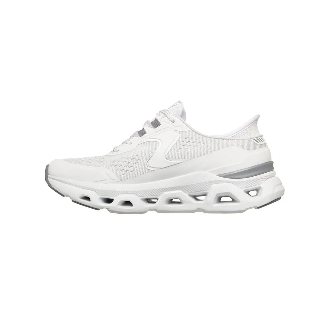 TENIS SKECHERS GLIDE STEP ALTUS TODO BLANCO MUJER - 150510-WHT