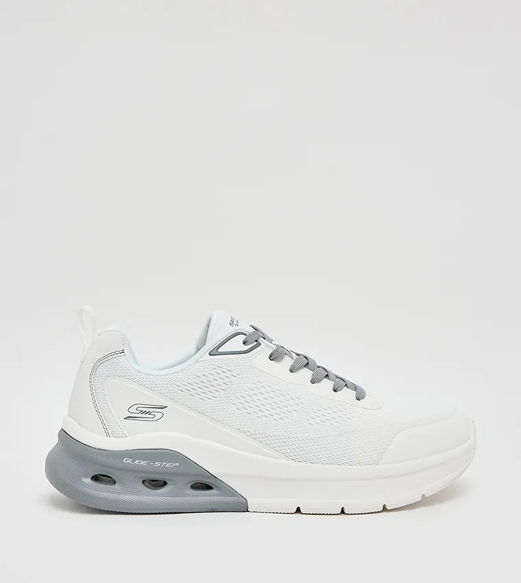 TENIS SKECHERS BOBS ARC WAVES 2.0 CLASS RANK TODO BLANCO HOMBRE - 118340-WHT