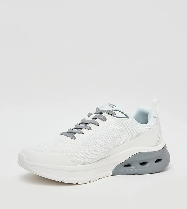 TENIS SKECHERS BOBS ARC WAVES 2.0 CLASS RANK TODO BLANCO HOMBRE - 118340-WHT