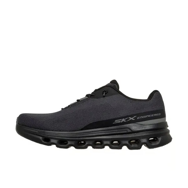 TENIS GO RUN GLIDE STEP ARCH FIT NEGRO GRIS HOMBRE  - 221121-BKCC